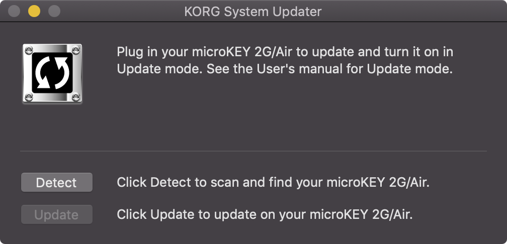 Mac の Updater
