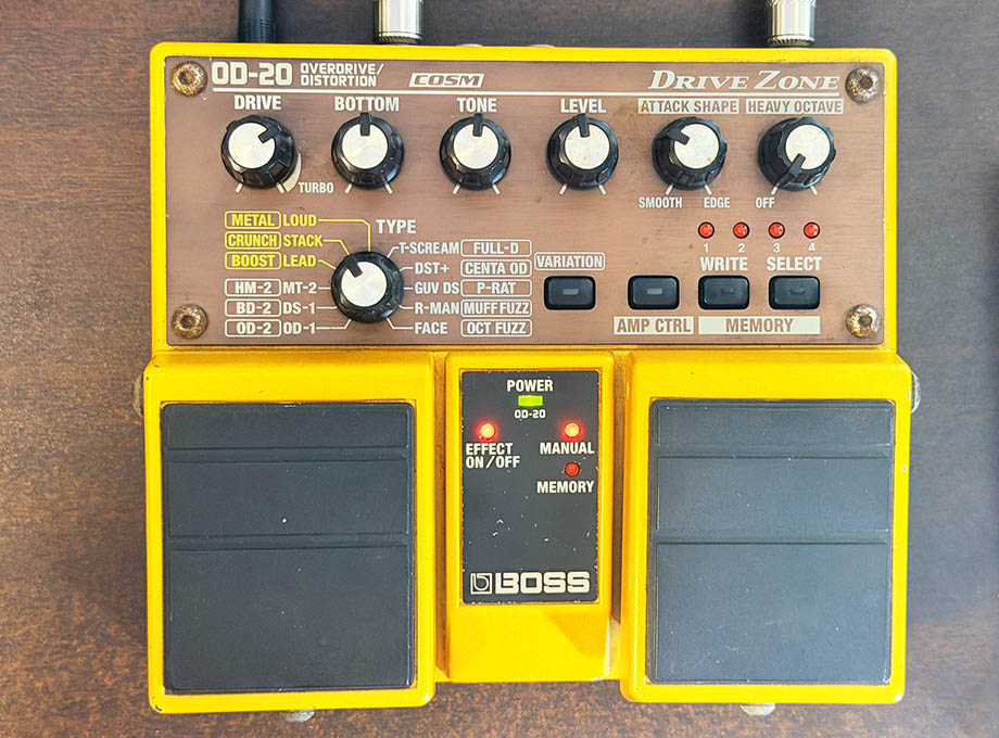 Boss OD-20 01 (2026-01-26 撮影)