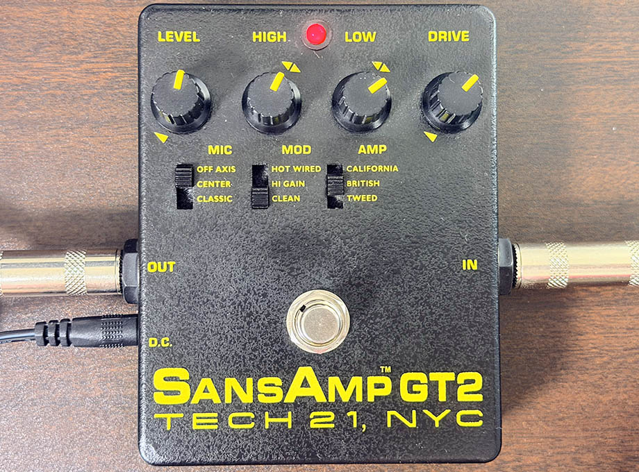 Tech21 SansAmp GT2 01 (2026-01-24 撮影)