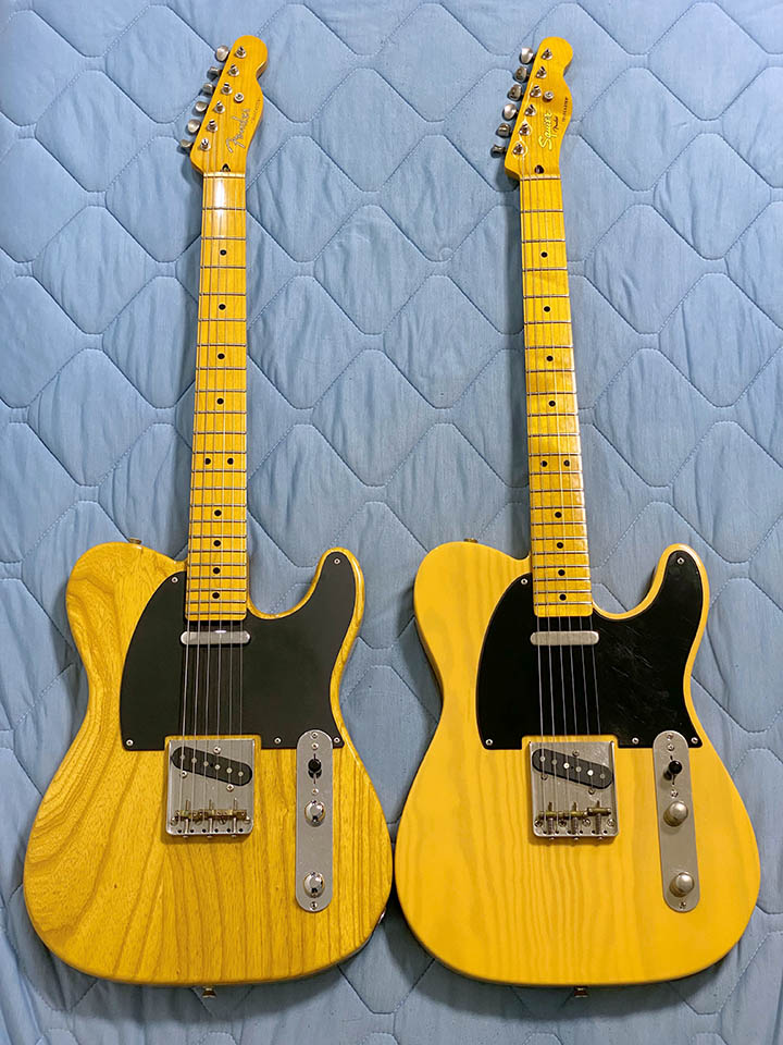 Squier Classic Vibe 50s Telecaster (2022-10-15 撮影)