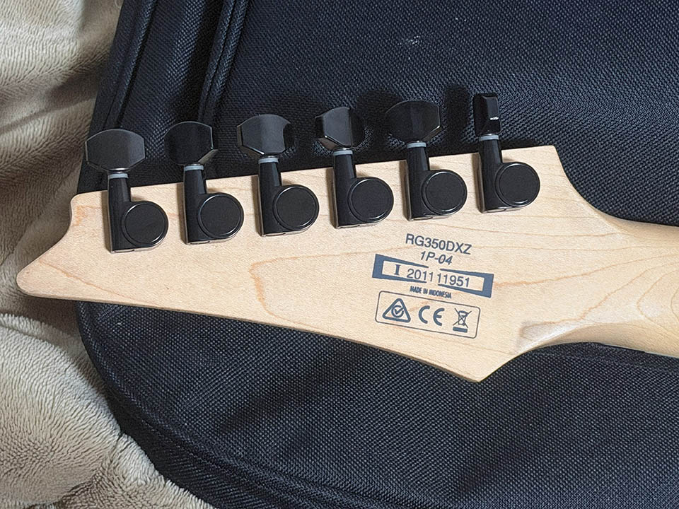 Ibanez RG350DXZ 06 (2026-06-11 撮影)